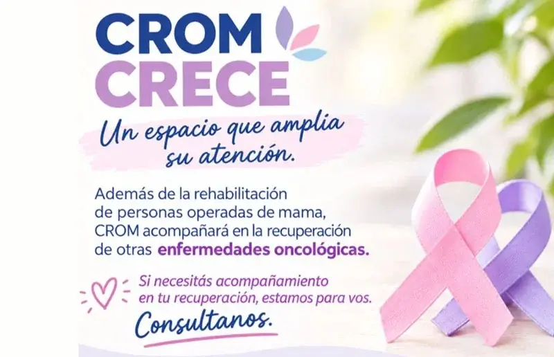 CROM amplía su atención para acompañar a personas con otras enfermedades 
oncológicas