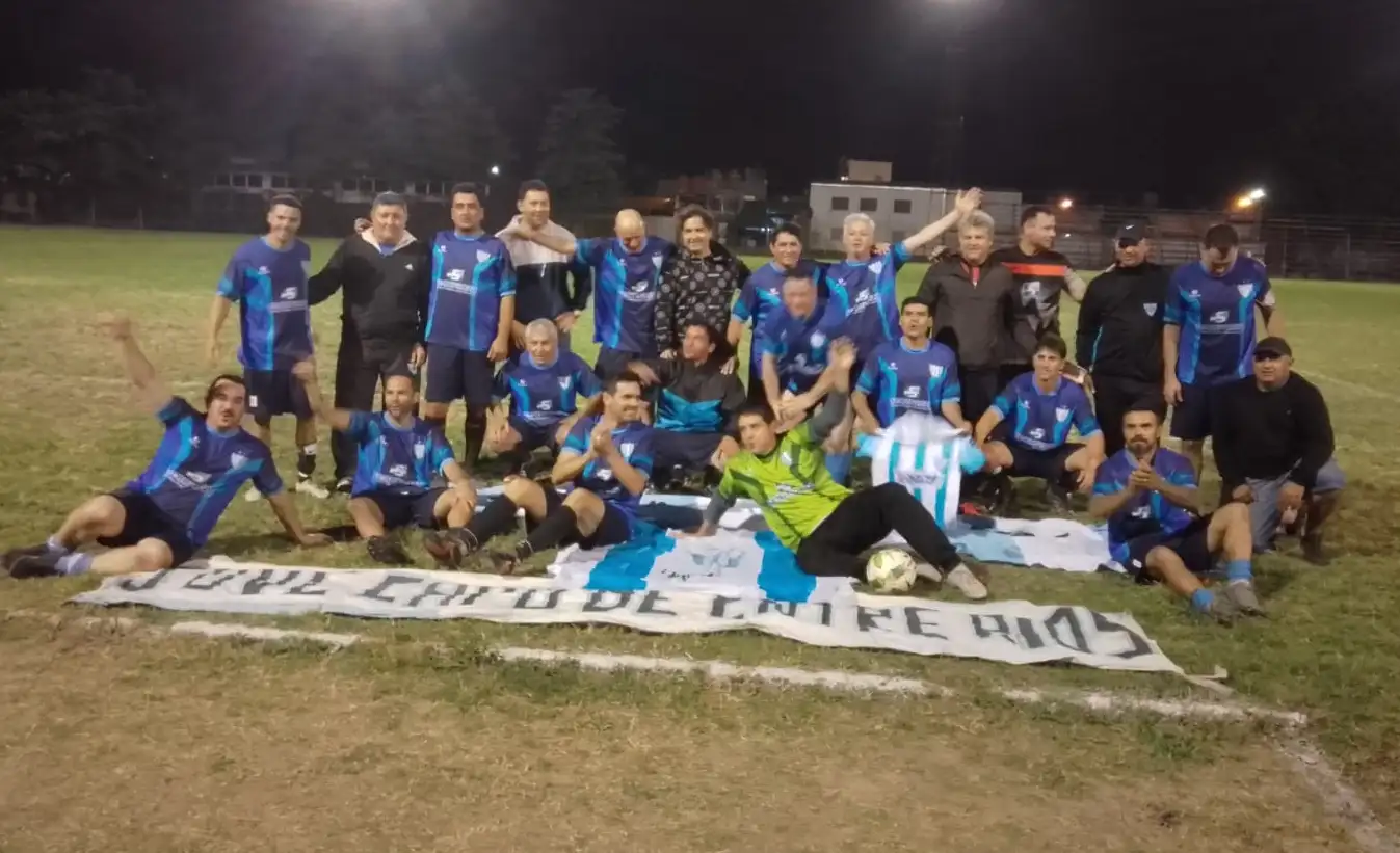 Juventud Unida pegó justo y ganó la Copa Gualeguaychú de Veteranos