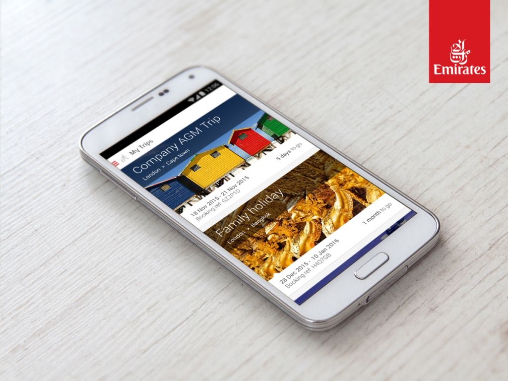 Emirates lanza nueva App para Android
