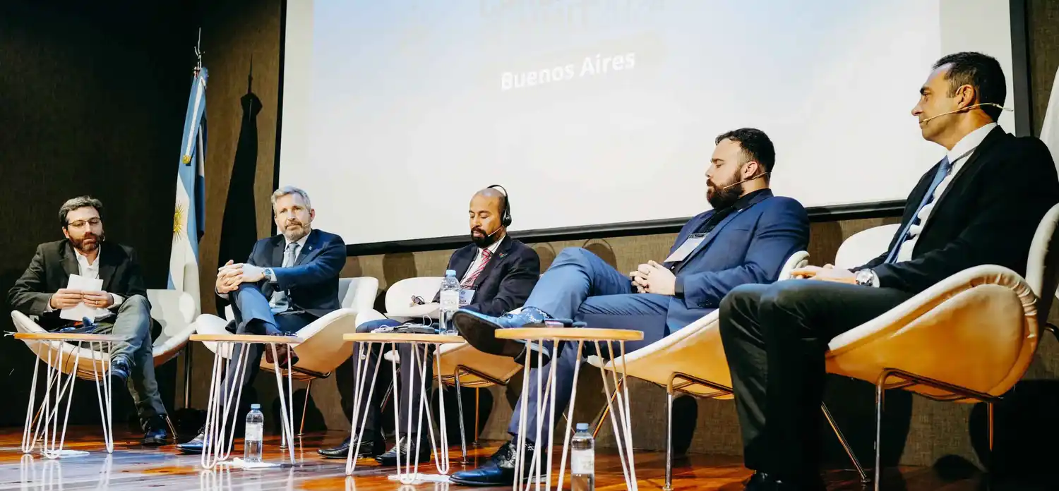Frigerio participó en la Convención de Cardano