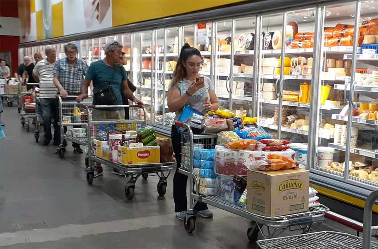 Desde la Cámara de Supermercados piden tranquilidad a los consumidores: «Que se compre lo justo y necesario»