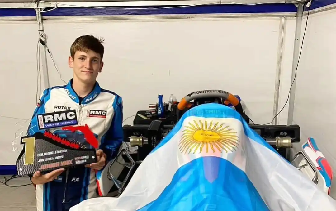 Arnaudo triunfó en Estados Unidos