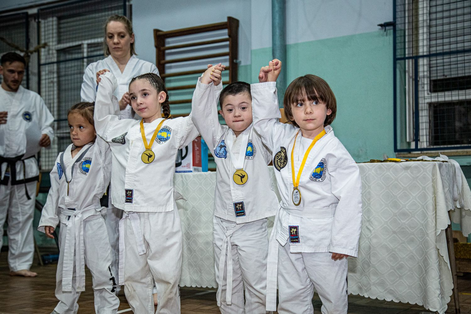 Se realizó un encuentro infantil de Taekwondo