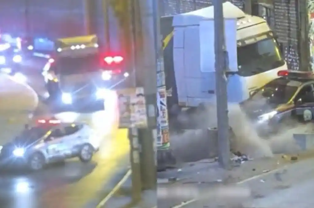 Espectacular persecución policial