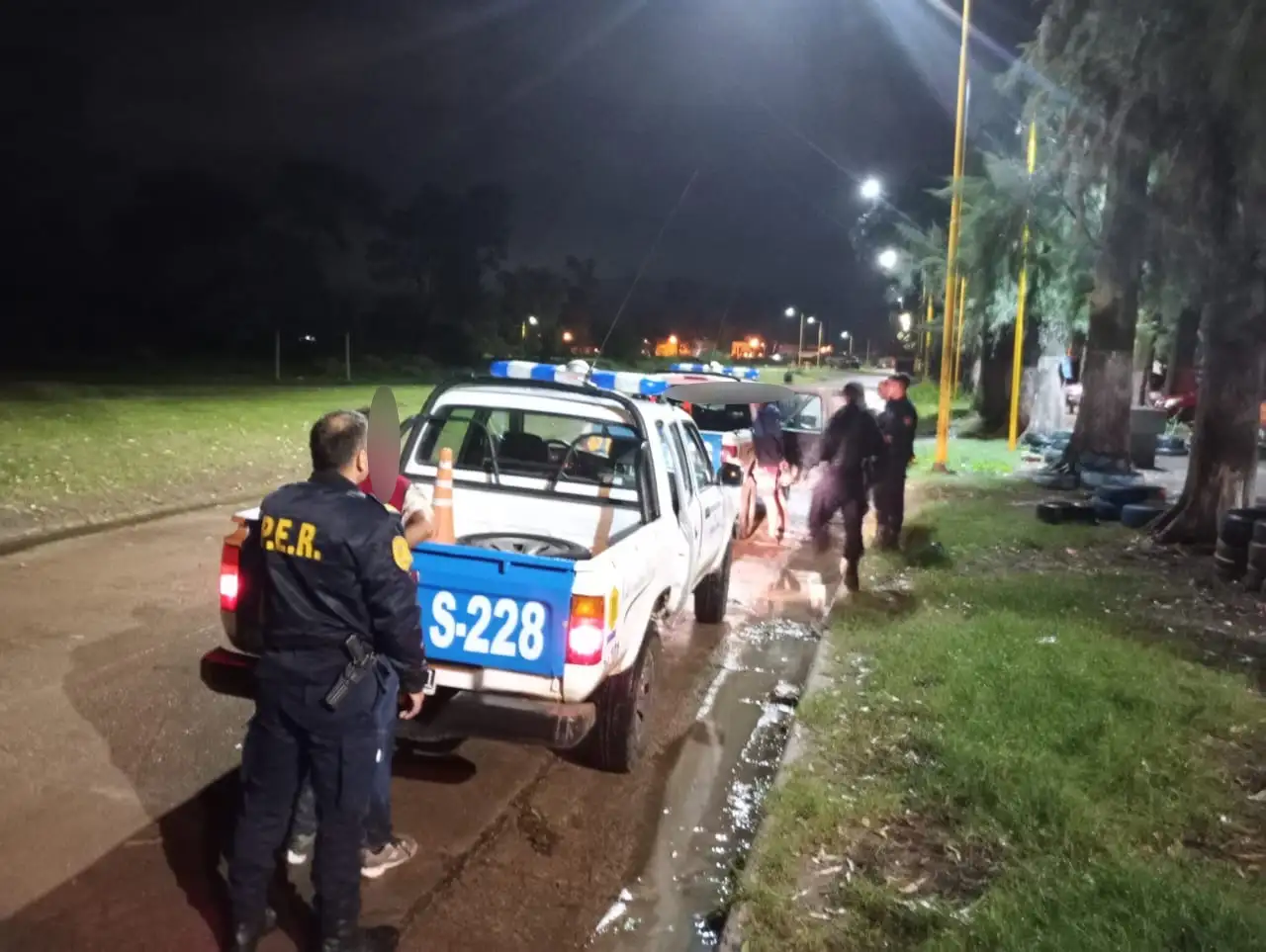 Detuvieron a dos personas con material que había sido robado