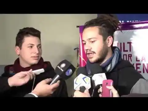 Artistas urbanos visitaron la escuela Avellaneda