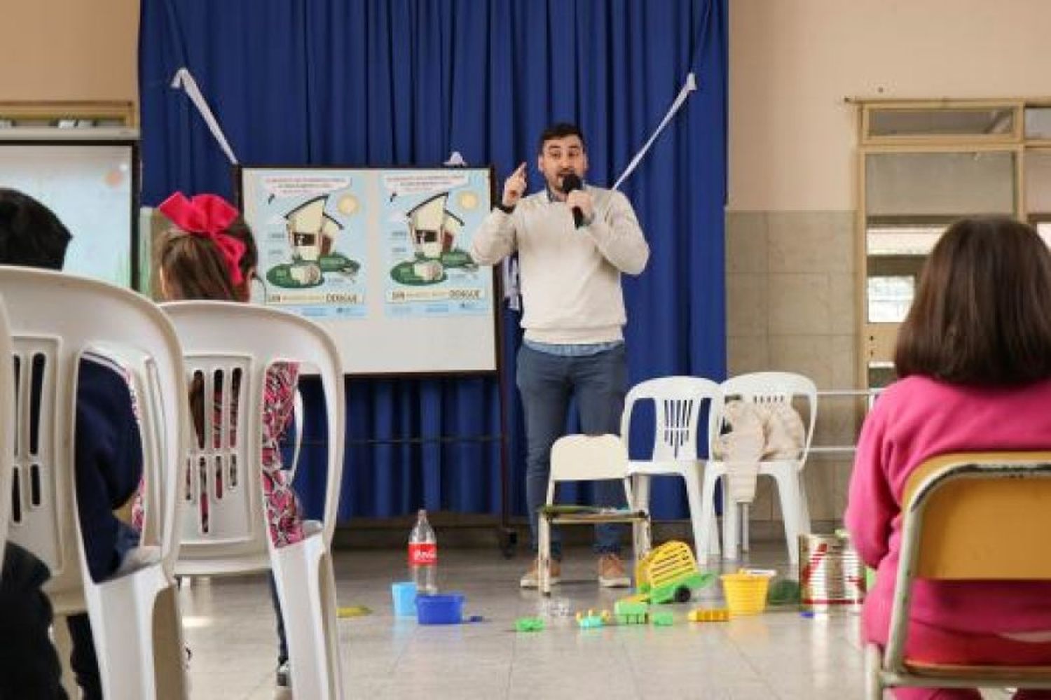 Prevención de dengue: la provincia brinda jornadas de capacitación en escuelas de la región