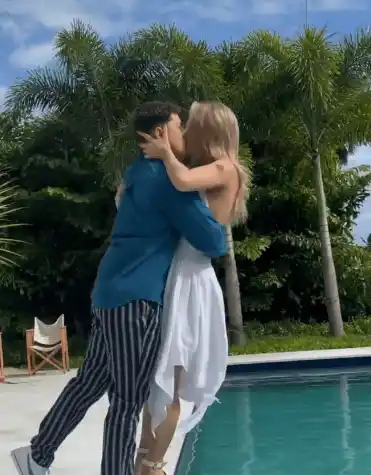 Lele Pons y Guaynaa no escatiman en mostrar su amor. Foto Instagram