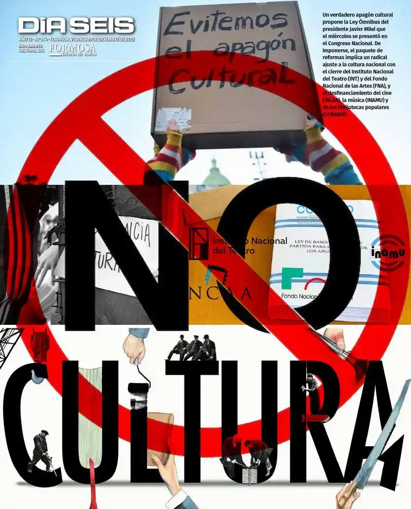 Ley ómnibus: Draconiano ajuste al sector cultural