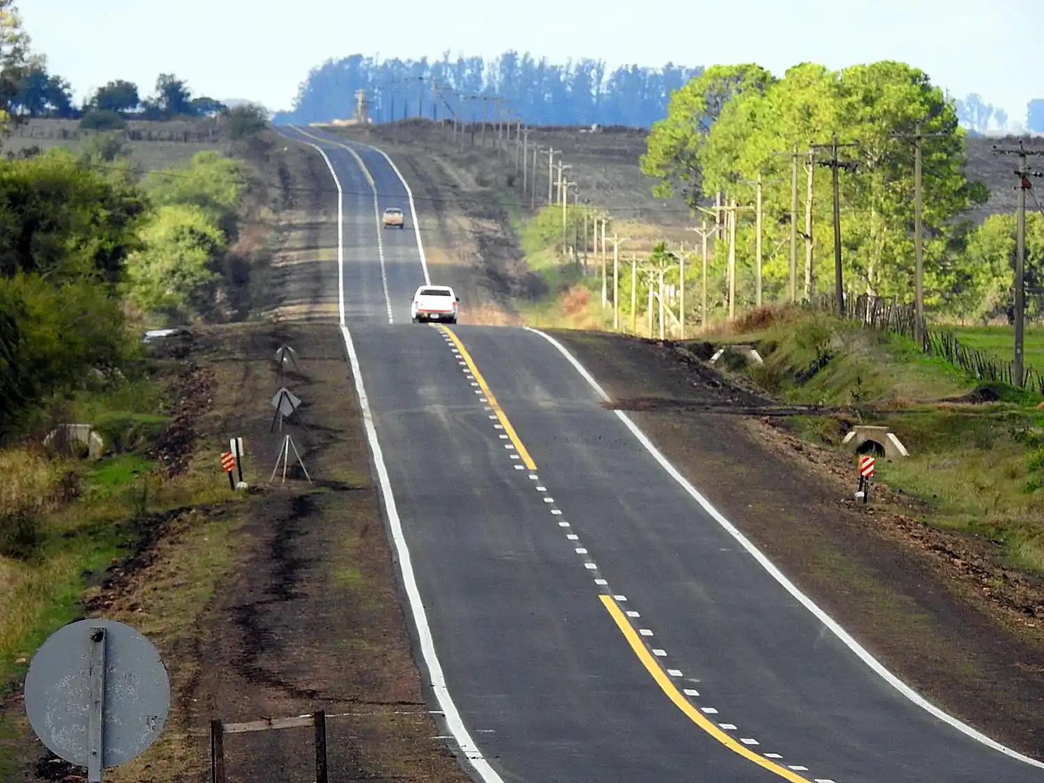 Bordet inaugura el acceso asfaltado a la Aldea San Antonio