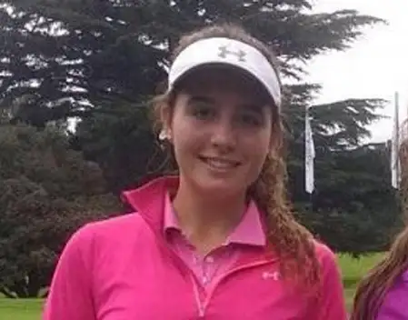 Guadalupe Dabós, en el  Nacional con handicap