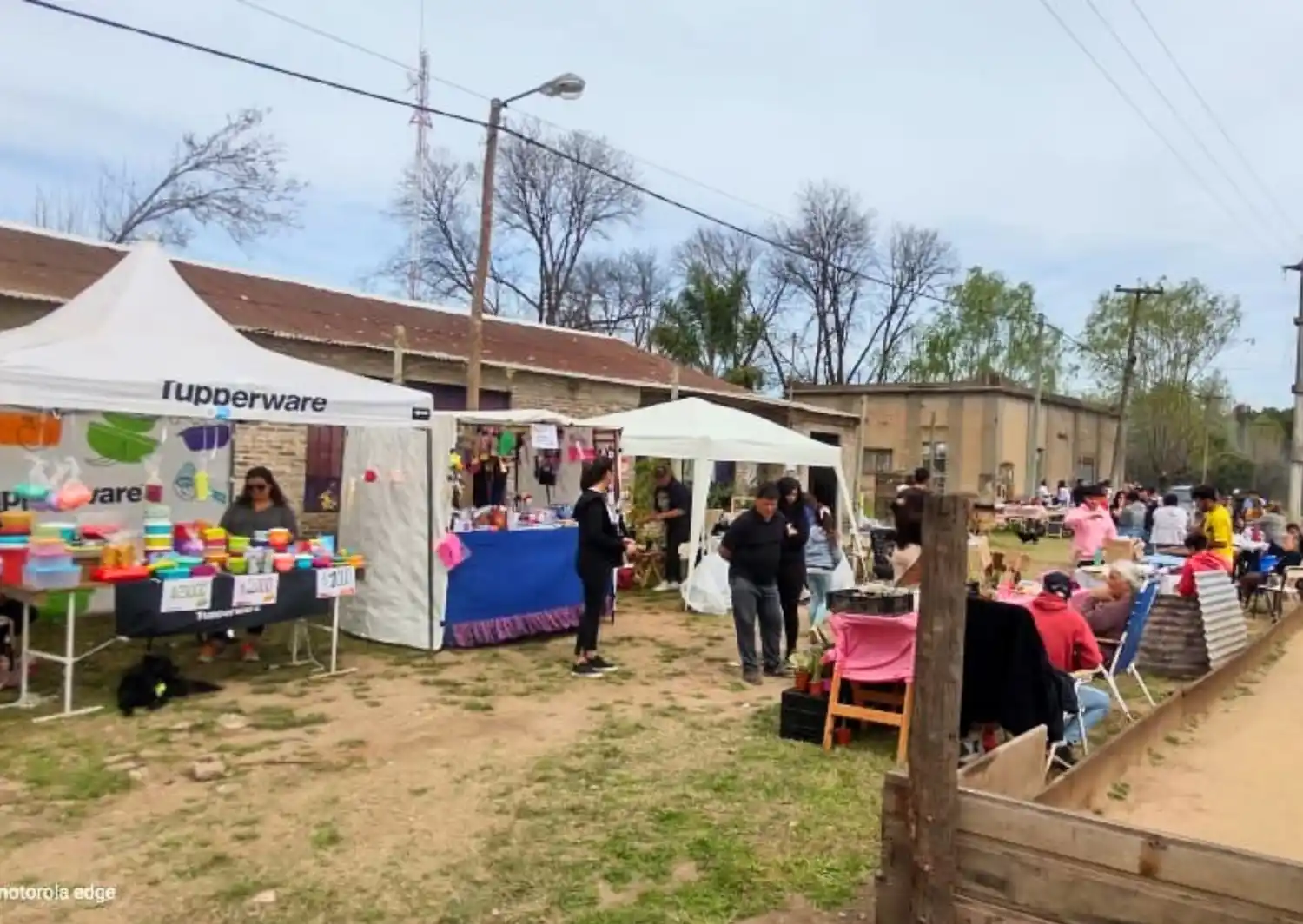 La feria en paraje La Buena Moza, en 2023. Foto: Archivo La Opinión.