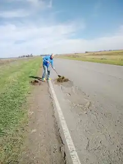 Pozos en la Ruta 30