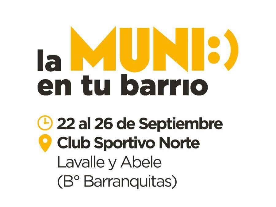 "La Muni en tu barrio" se hace presente en el barrio Barranquitas