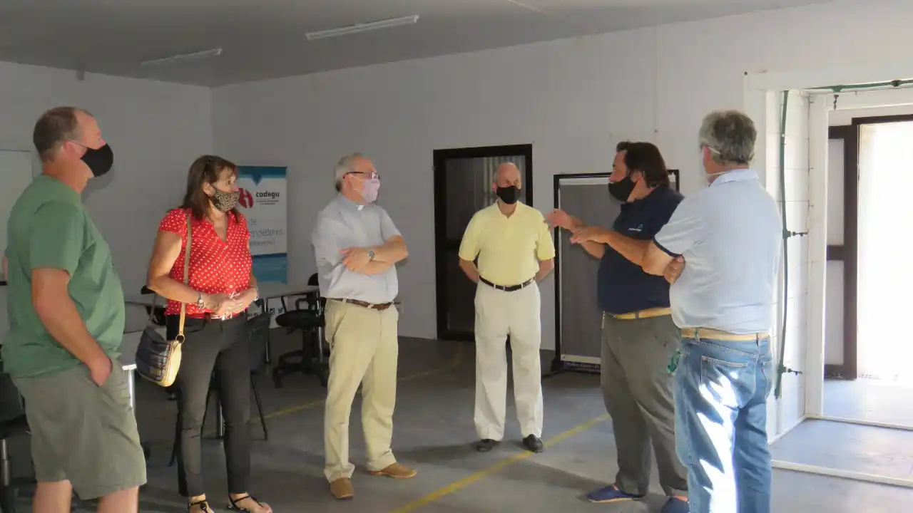 HÉCTOR ZORDÁN REALIZÓ UNA RECORRIDA POR EL PARQUE INDUSTRIAL