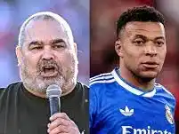 Chilavert, polémico y agresivo con sus dichos homofóbicos hacia Mbappé.Foto:EFE