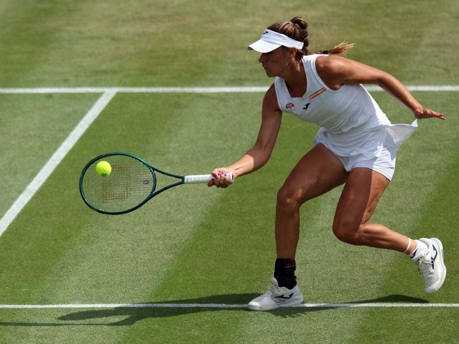 Solana Sierra vivió una semana inolvidable en Wimbledon.