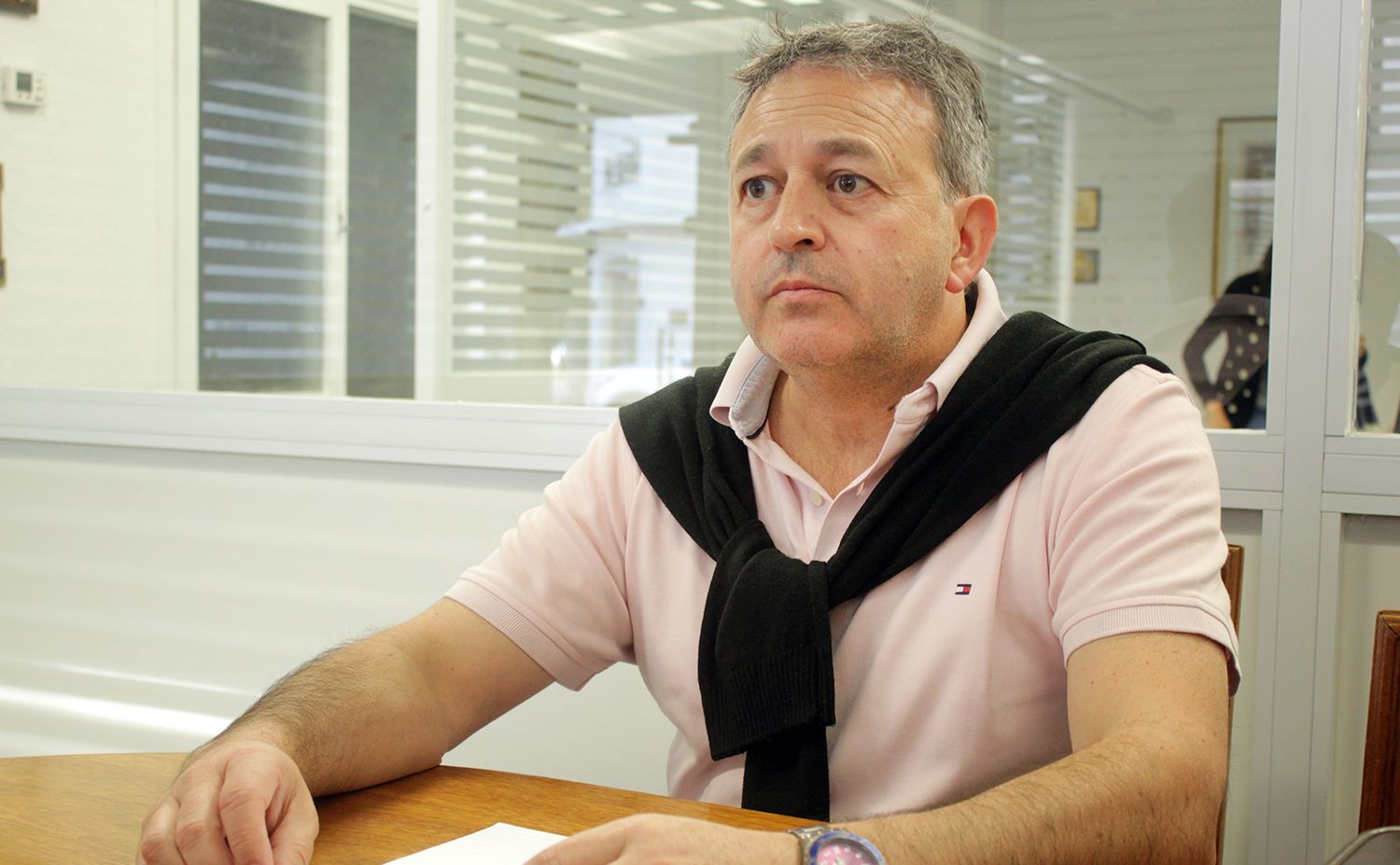 Sergio Nicolás. Director de Tránsito de la comuna