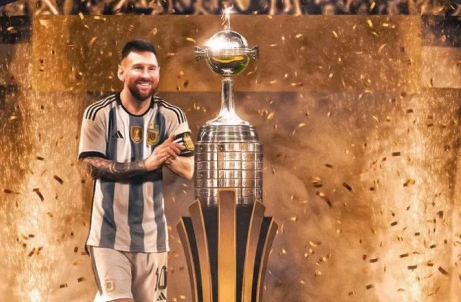 Inminente acuerdo entre Conmebol y Concacaf: Messi podría jugar la Copa Libertadores