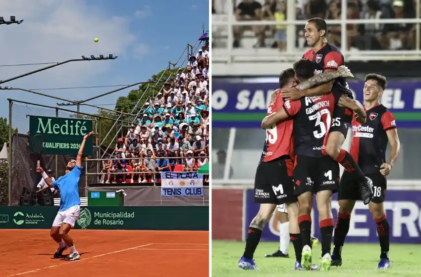 Se define la serie de Copa Davis en Rosario y juega Newell’s: la agenda deportiva de este domingo