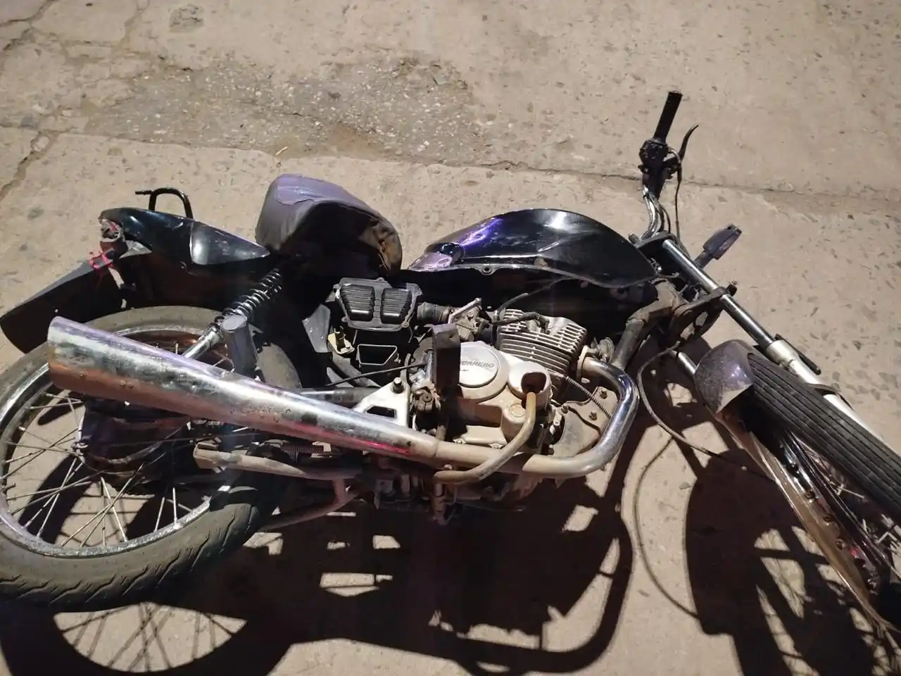 El vehículo fue robado en el año 2022.