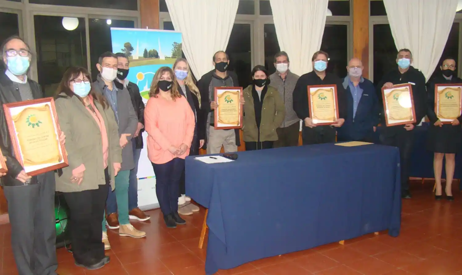 Reconocimiento a quienes se destacaron en la lucha contra la pandemia