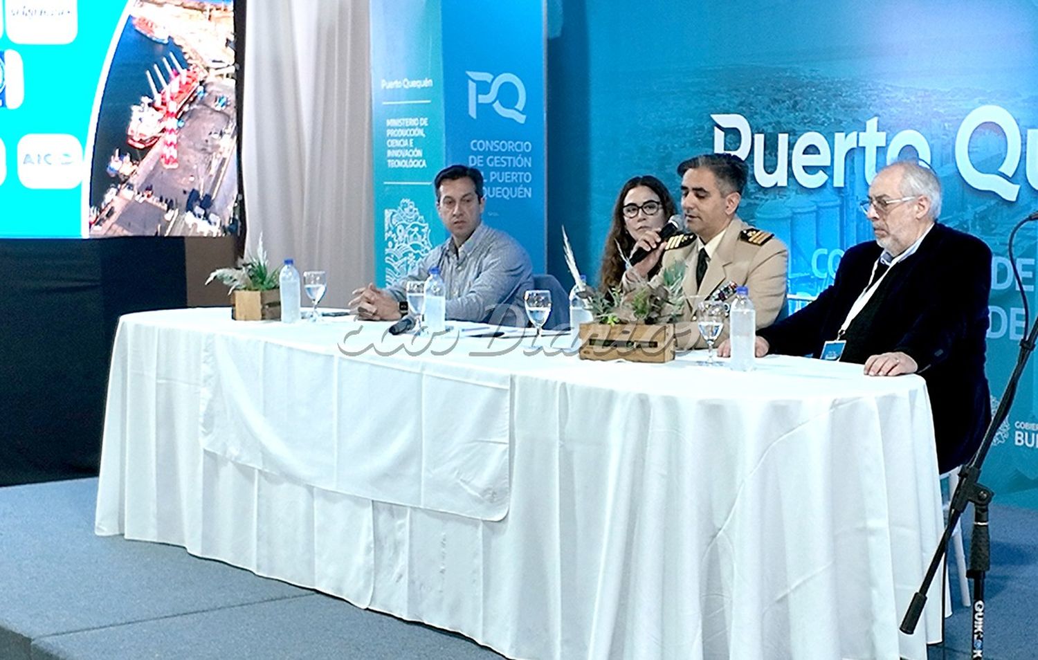 Arturo Rojas, Jimena López, Fernando Rodríguez y Ariel Armero