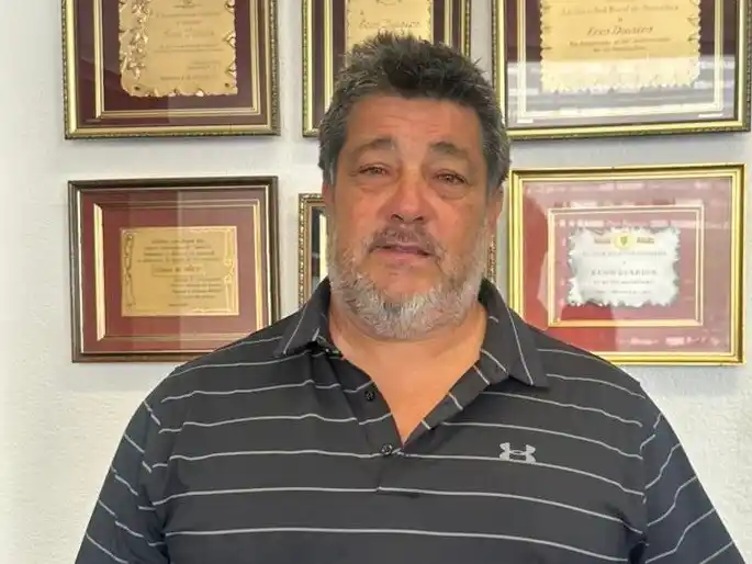 Pablo Suárez. Secretario General de la Asociación de Guardavidas de Necochea-Quequén