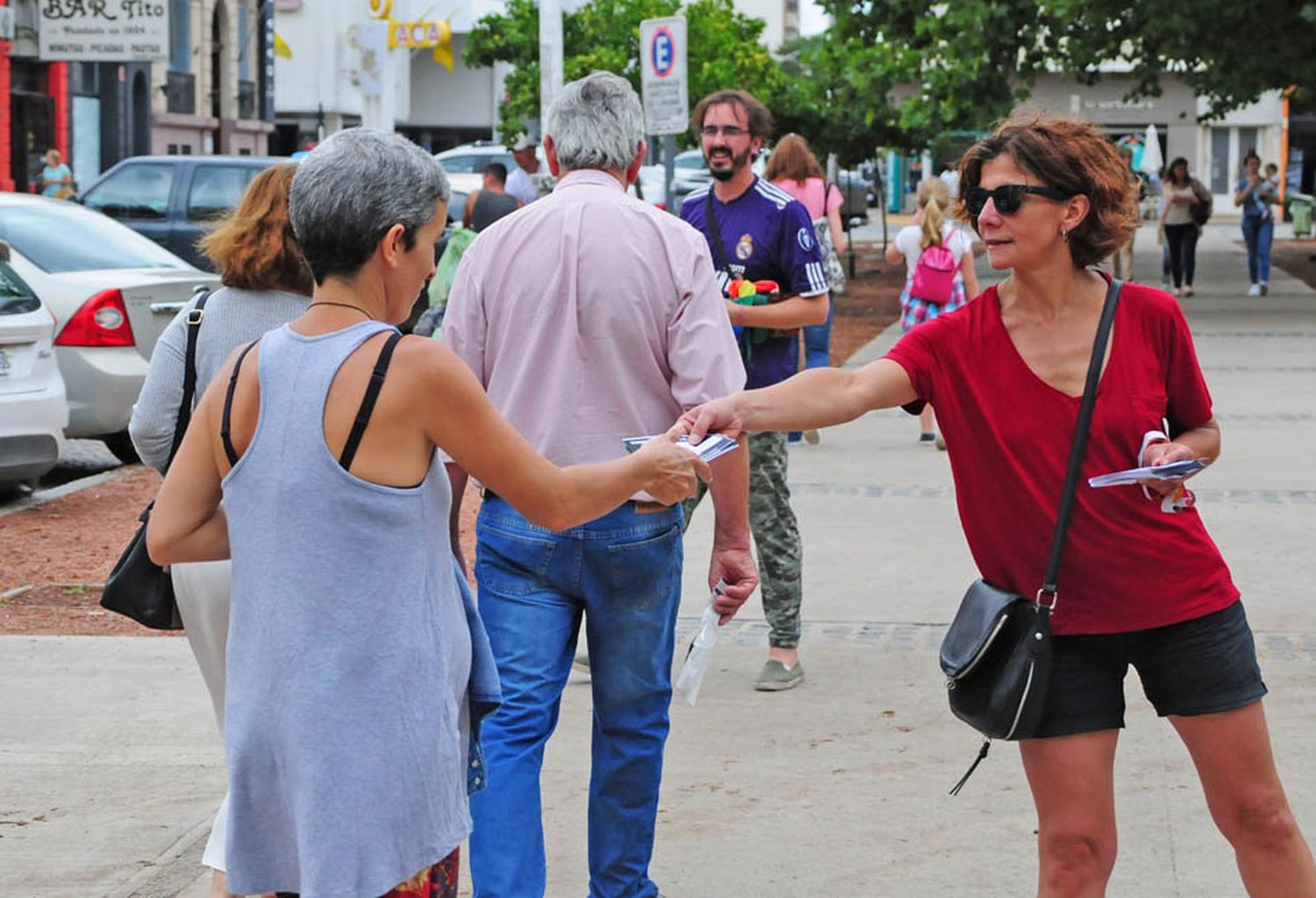 En el día de su cumpleaños, reparten volantes pidiendo por la inocencia y excarcelación de Juan Rosso