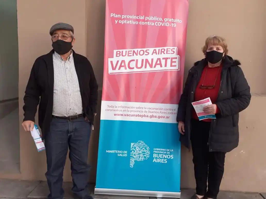 ¡Pablo y Mary se vacunaron!