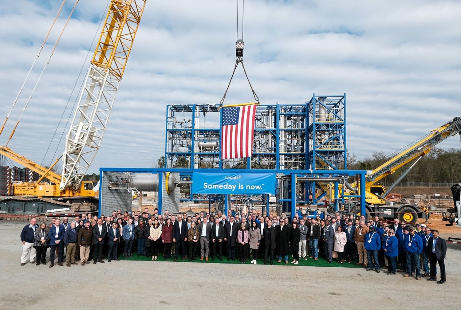 LanzaJet starts construction of its first ethanol-based SAF production plant