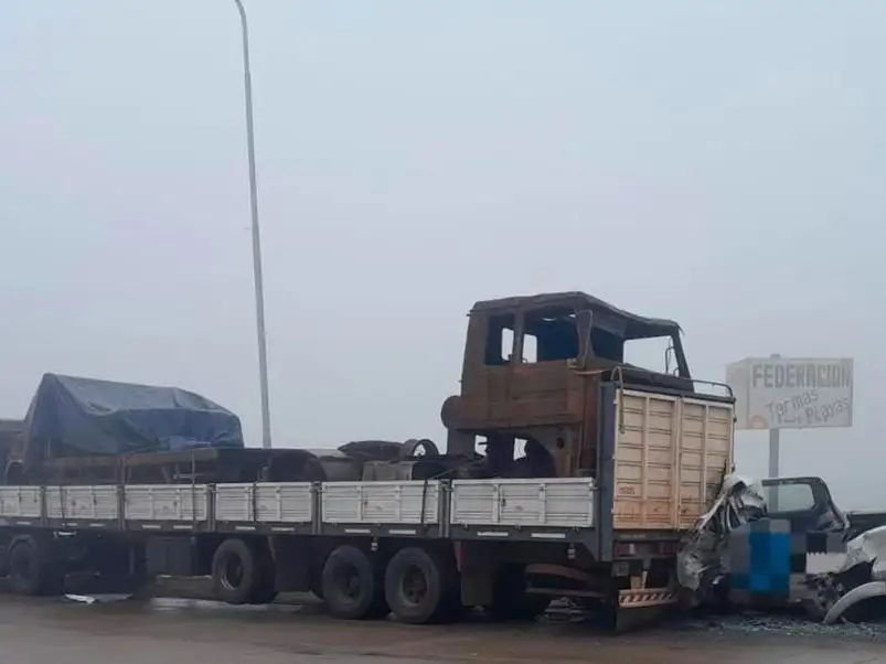 Fatal accidente en Ruta 14: el estado de salud del camionero y cómo ocurrió el choque