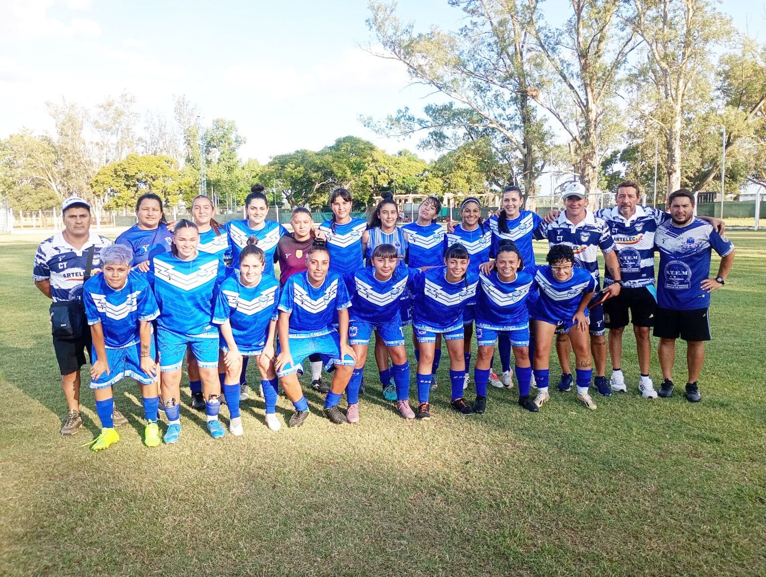 El equipo femenino de Santa María jugará la final con Malvinas de La Paz