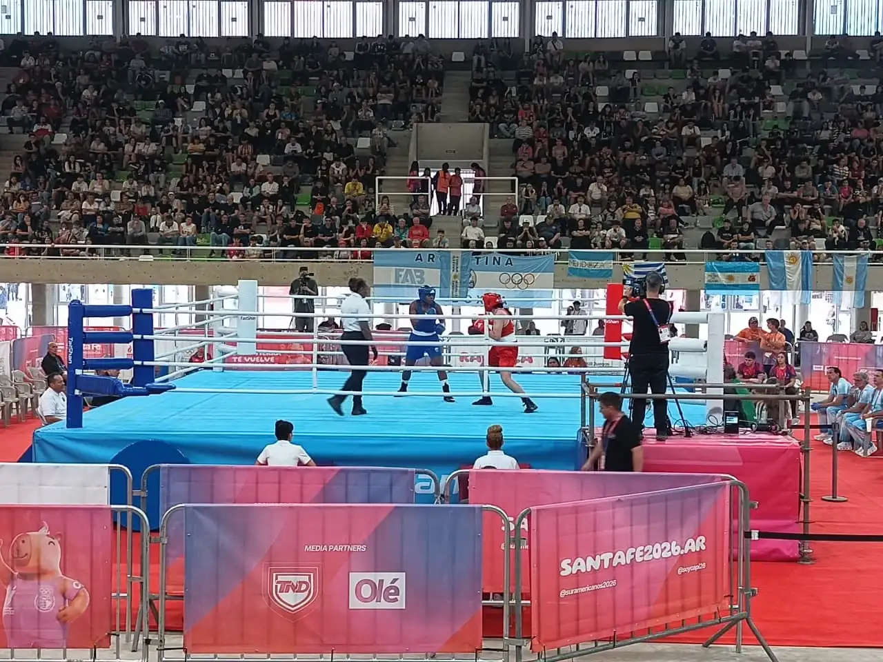 Lorena Balbuena llegó a la final de boxeo y va por el oro en los Suramericanos: "Esto fue para mis hijos" - 1