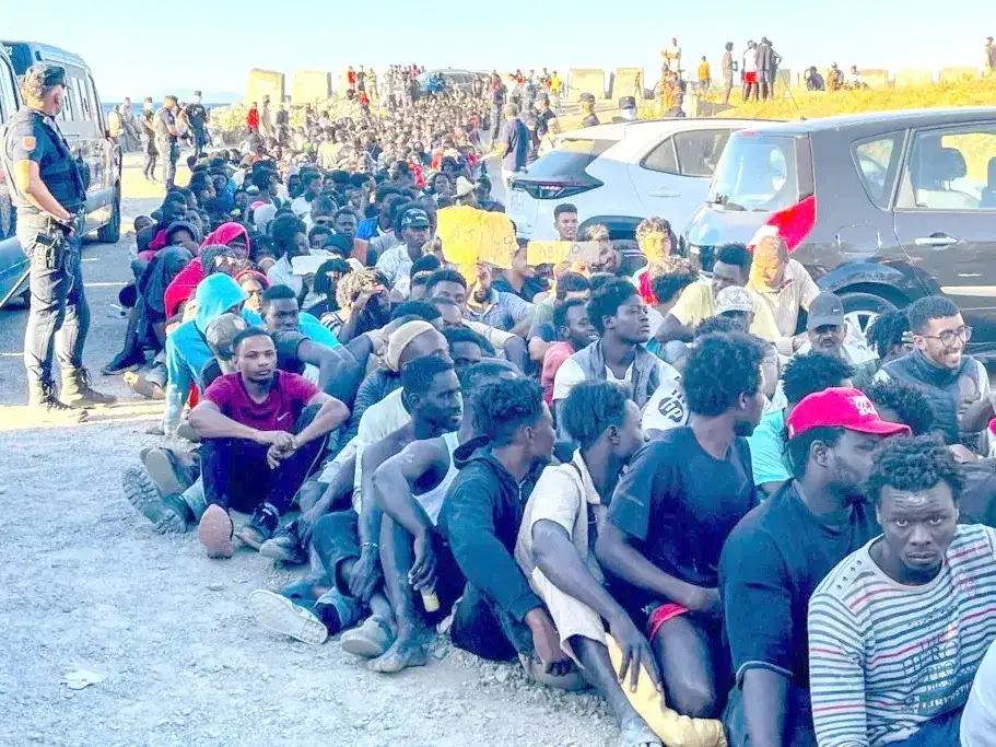 Migrantes que arribaron a Ceuta desde Marruecos relataron su sufrimiento