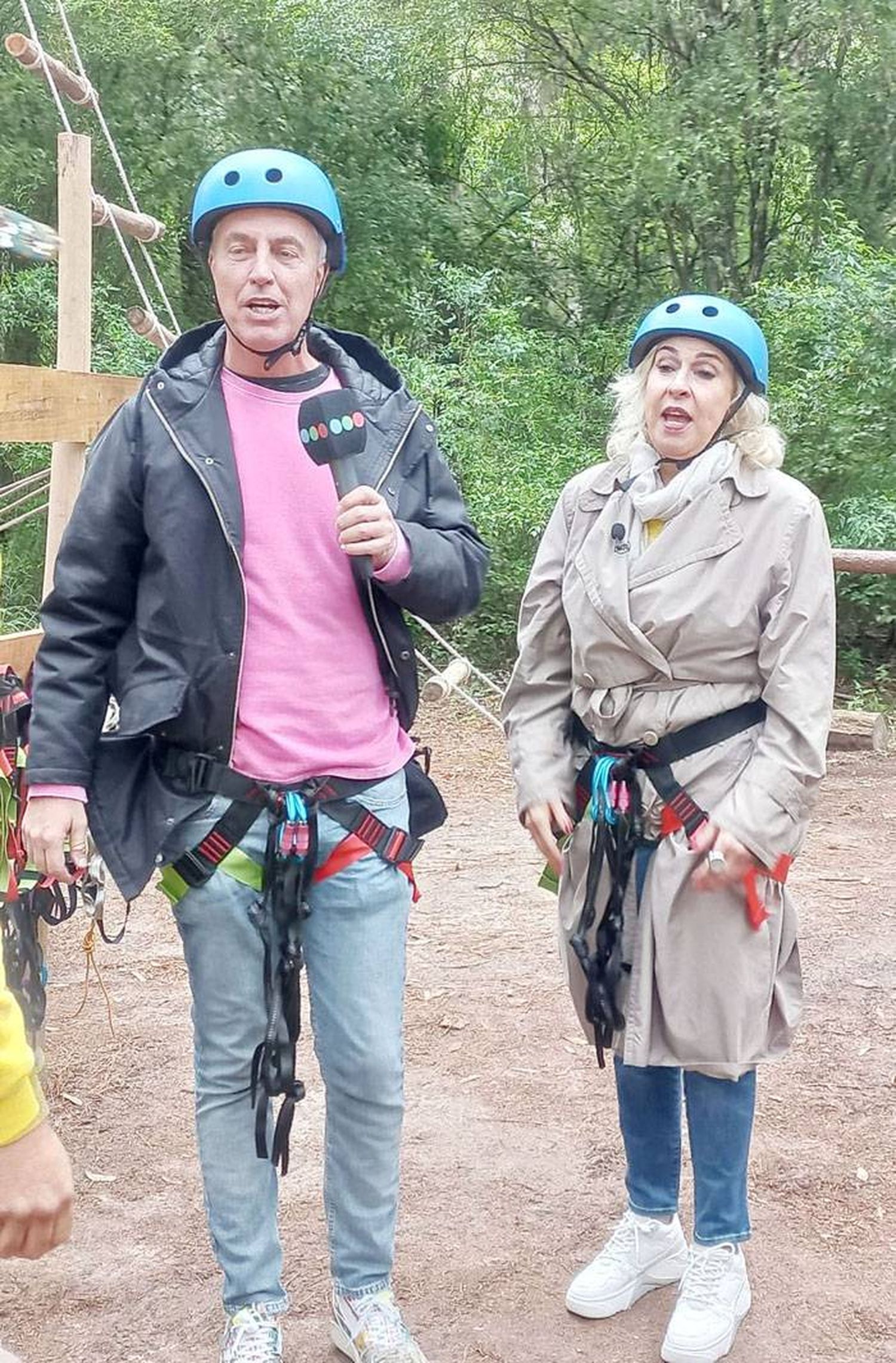 Marley y Georgina Barbarossa en Termas de Ayuí