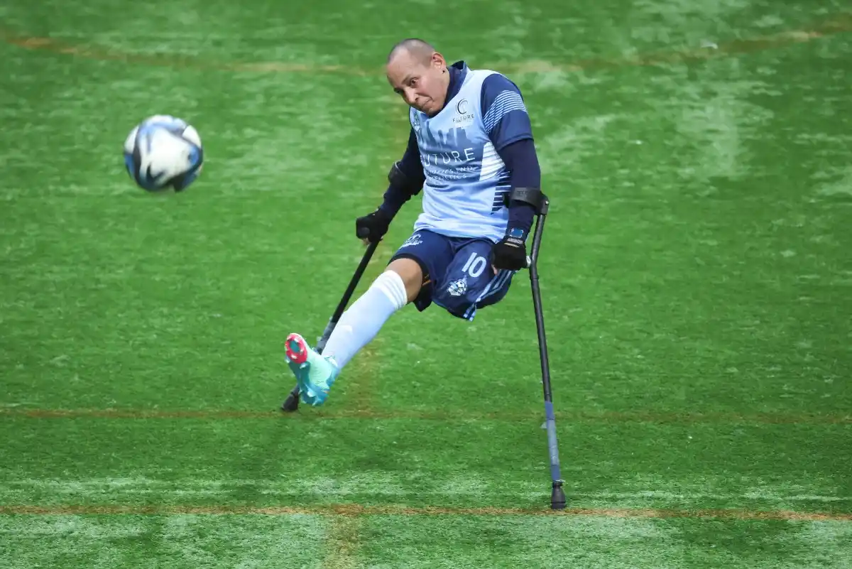 Juan Carlos Vargas: es  migrante venezolano y espera representar a EE. UU. como parte del equipo nacional de fútbol de amputados