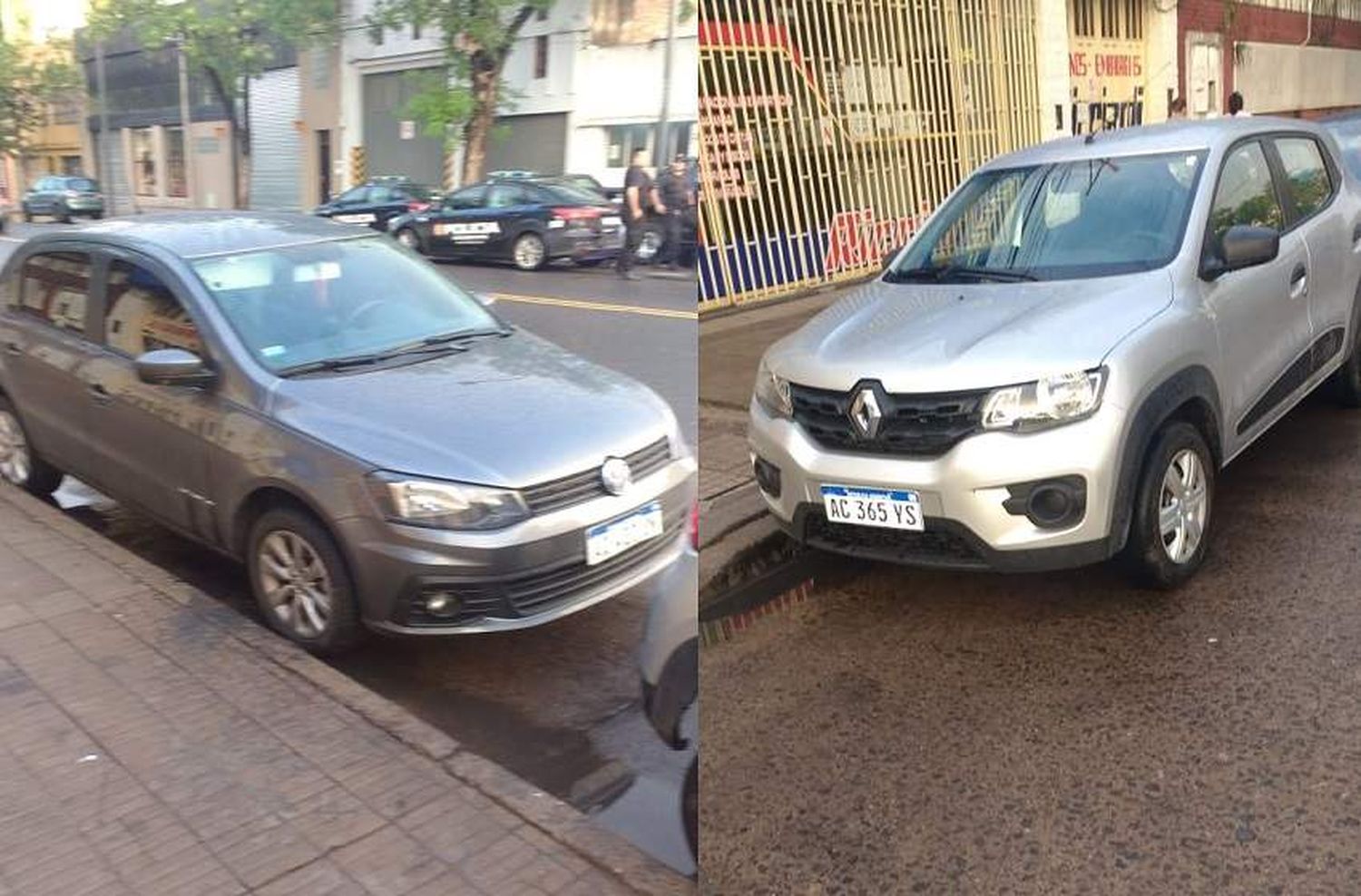 Hallaron dos autos que fueron robados en hechos diferentes durante el mismo día