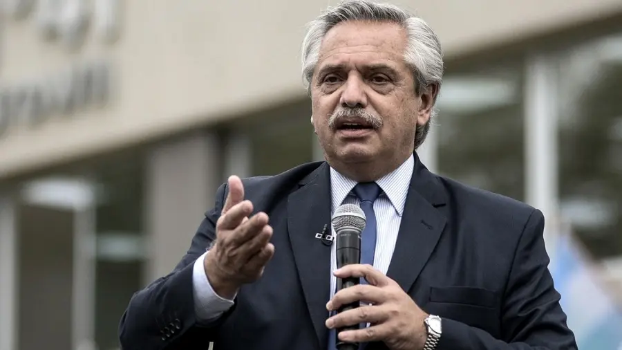 Alberto Fernández pone en marcha obras en Pila: Es la primera vez que un Presidente visita esa ciudad