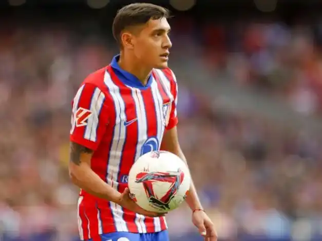 Nahuel Molina, cerca de dejar el Atlético de Madrid para volver al fútbol italiano