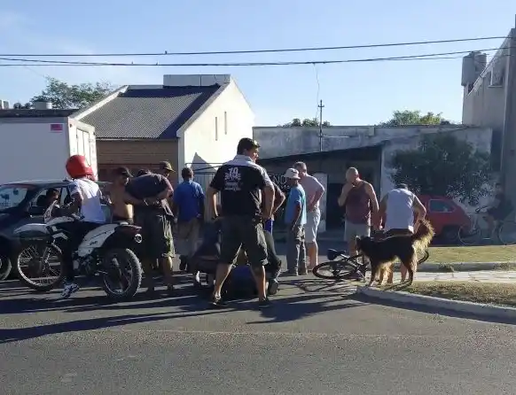 Quiso robar una bicicleta pero lo atraparon los vecinos