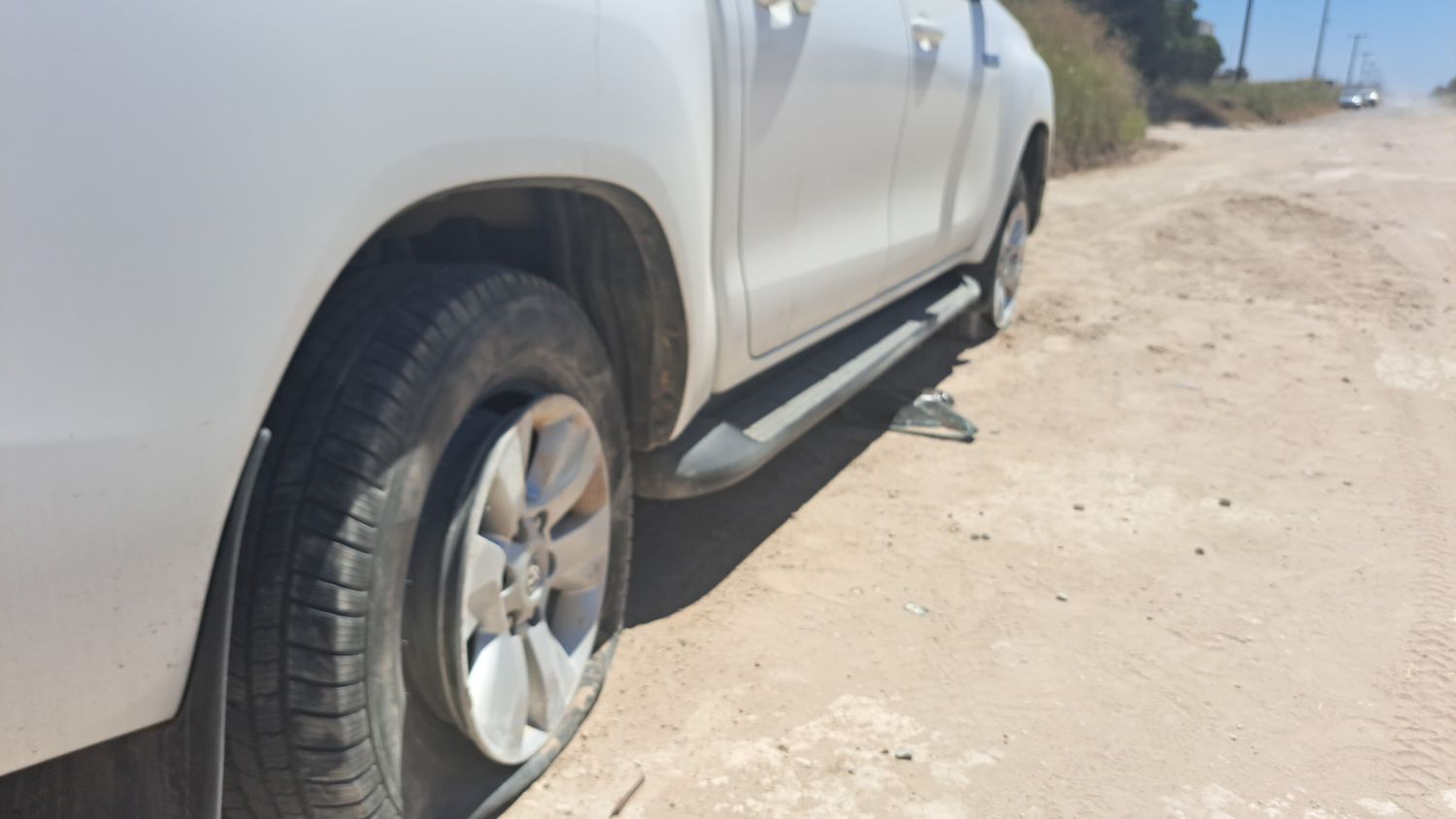 choque camioneta