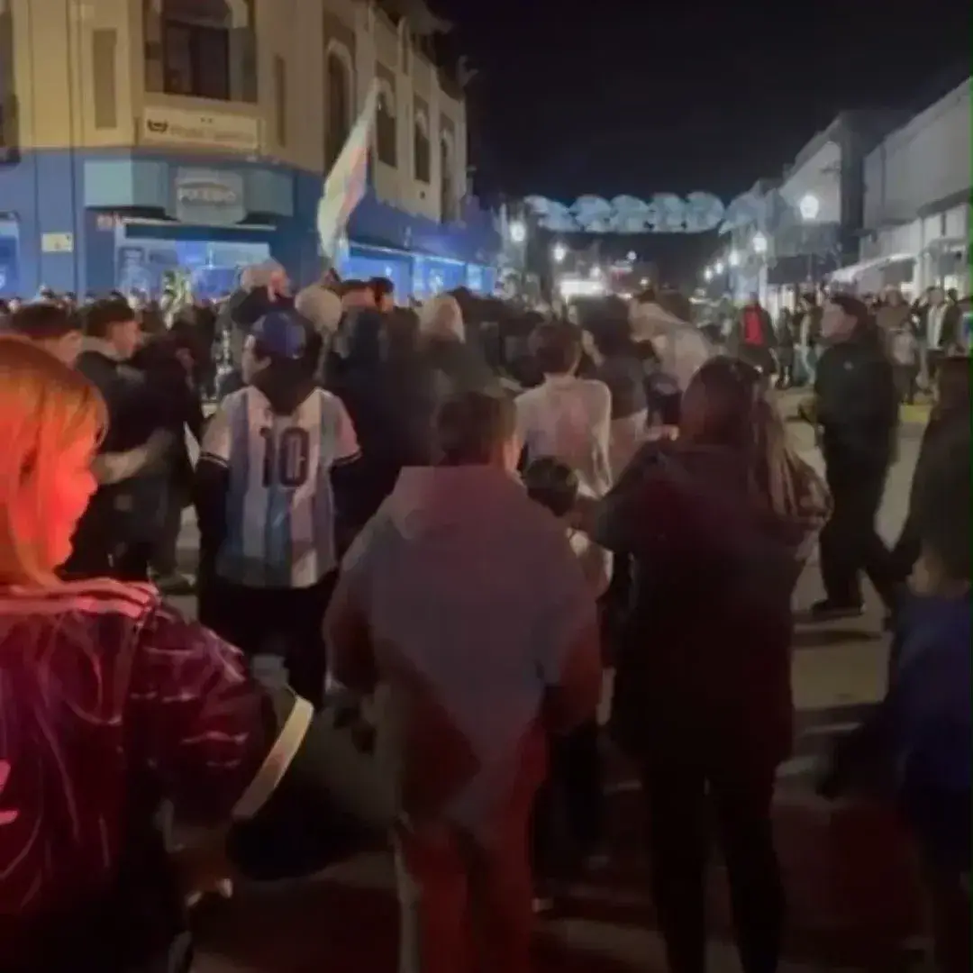 Decenas de personas celebraron en San Pedro.