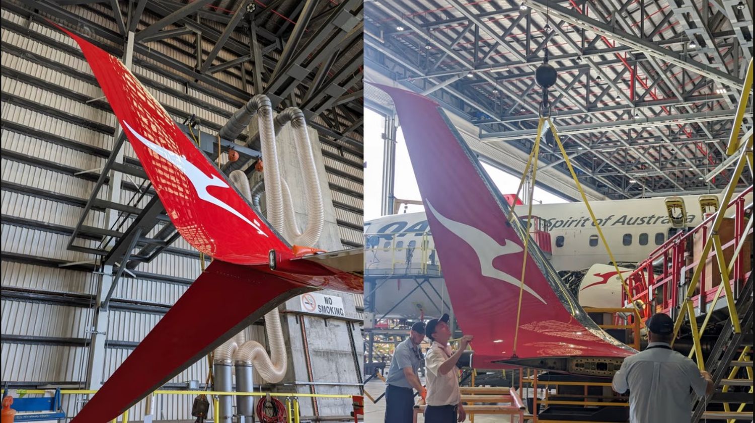 Qantas installs split scimitar winglets in its Boeing 737-800 fleet