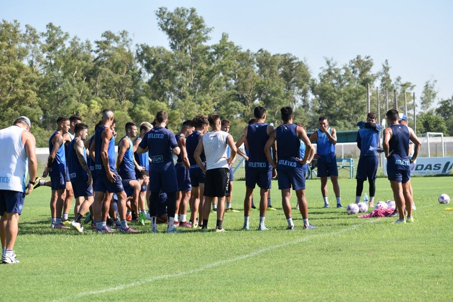 La Crema entrena(Prensa Atlético de Rafaela)