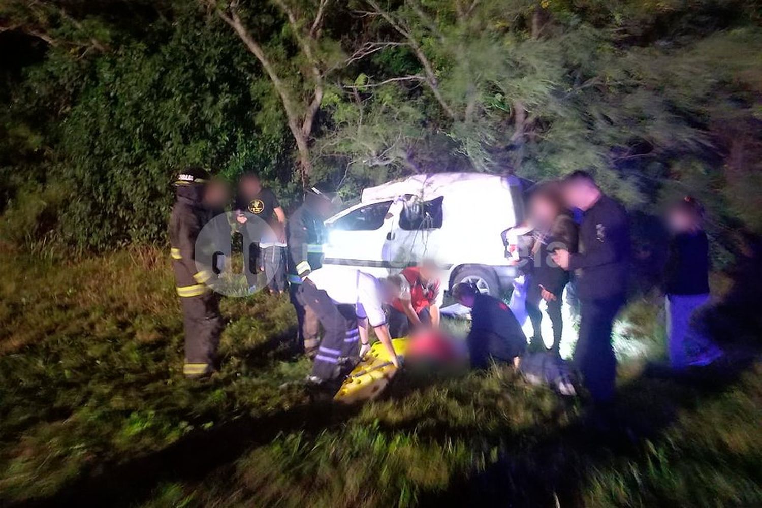 Fuerte accidente sobre la Ruta Nacional 34 terminó con una joven de 8 años en estado crítico