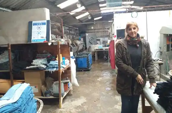 Un lavadero industrial en crisis por las tarifas "impagables" de gas