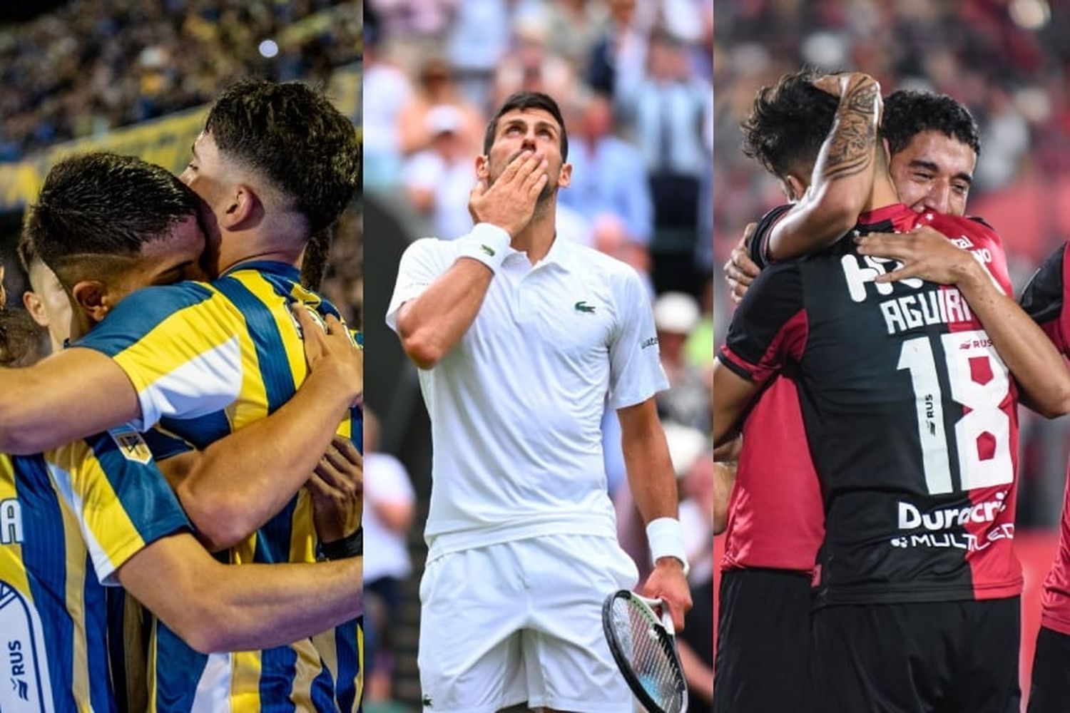 Central y Newell’s disputan sus partidos de la fecha 24 y hay Wimbledon: la agenda deportiva de este martes