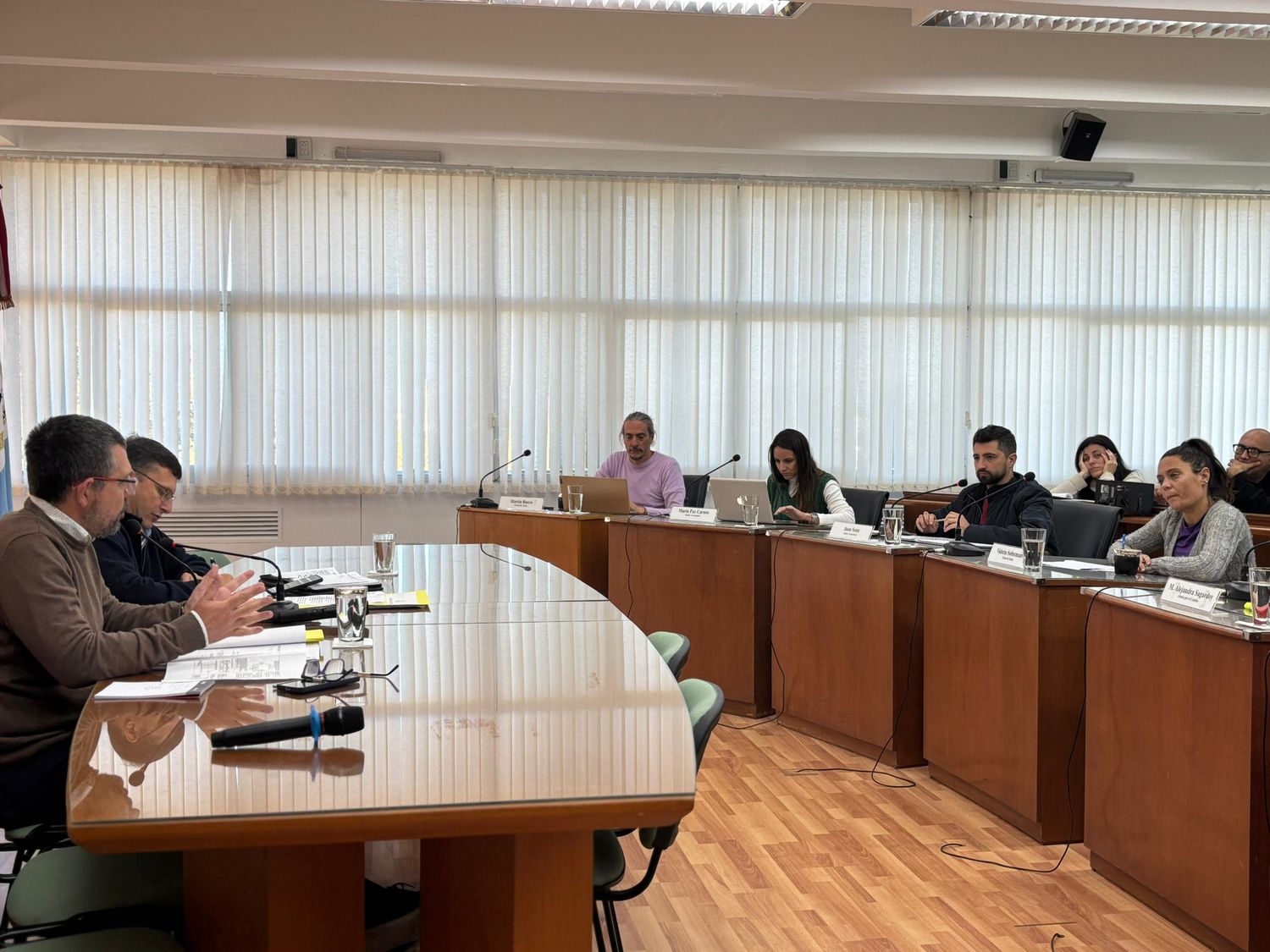 Los ediles recibieron a Bottero para abordar las donaciones de terrenos a instituciones deportivas