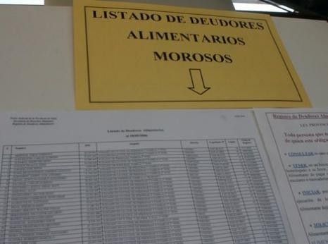 Deudores alimentarios: Para obtener constancia 
de libre deuda el trámite es gratuito y sin gestores